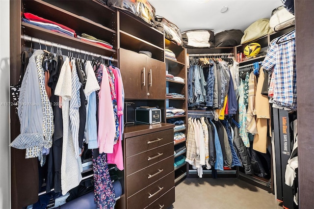 view of spacious closet