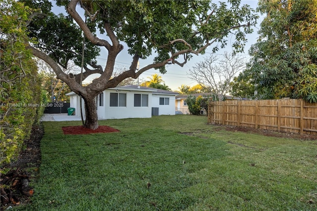 view of yard