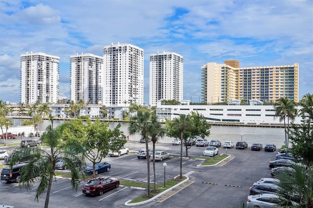 view of property featuring a water view