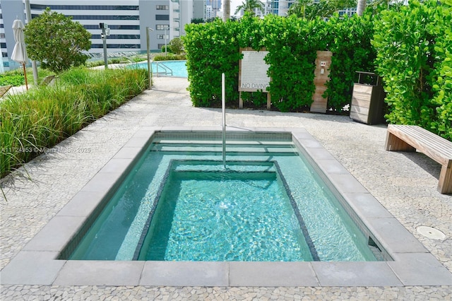 650 NE 32nd St Unit 2703, Miami, FL 33137 - community pool featuring mail area and a community hot tub
