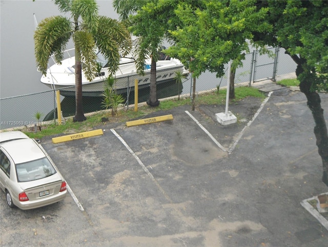 view of car parking