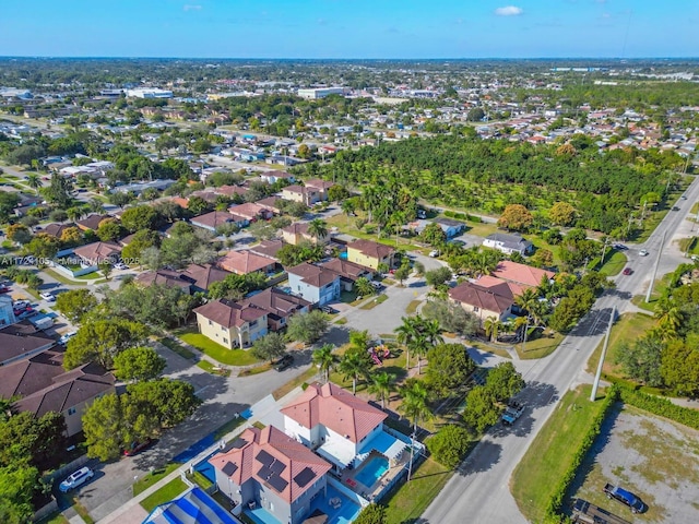 drone / aerial view
