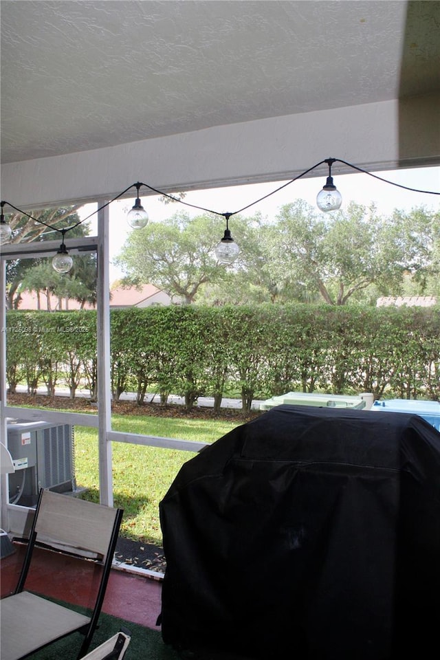 sunroom featuring a wealth of natural light