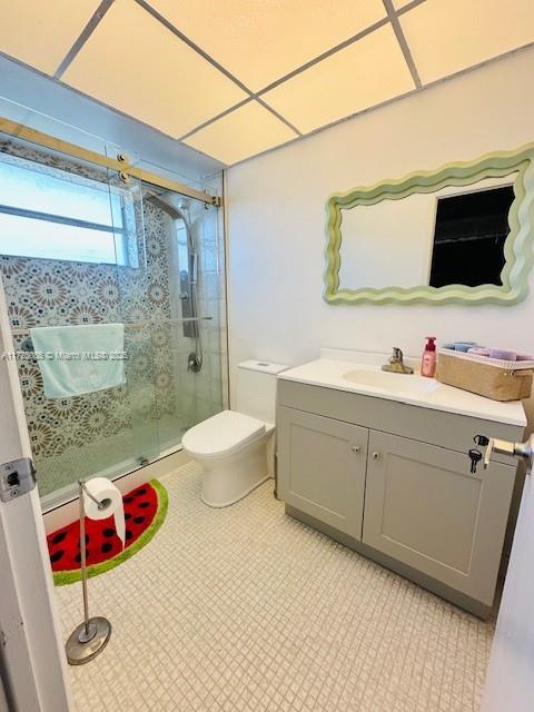 4441 NW 16th St Unit J311, Lauderhill, FL 33313 - full bath featuring a stall shower, vanity, and toilet
