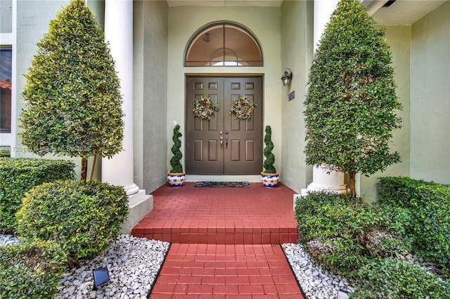 view of property entrance