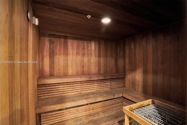 view of sauna / steam room