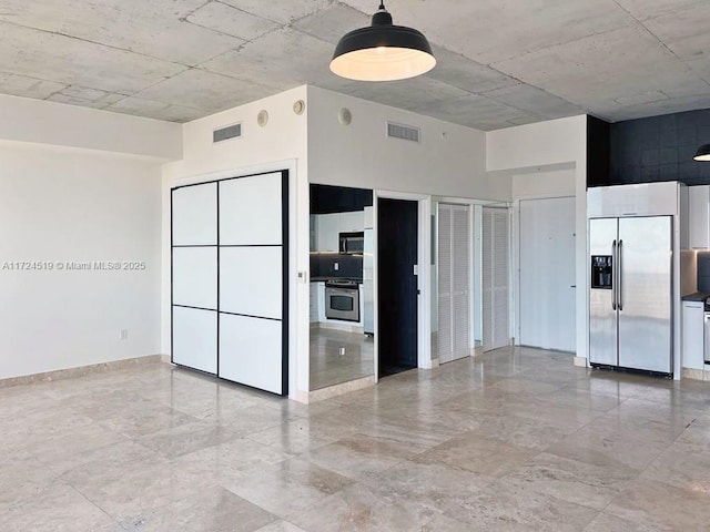 kitchen featuring appliances with stainless steel finishes