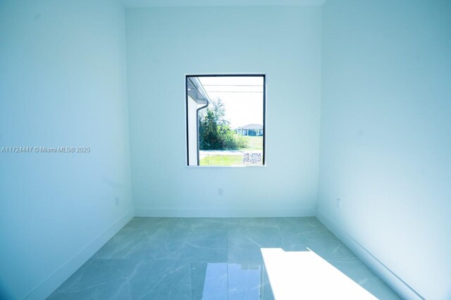 view of unfurnished room