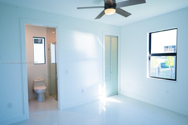 full bathroom with shower / bathing tub combination, vanity, and toilet