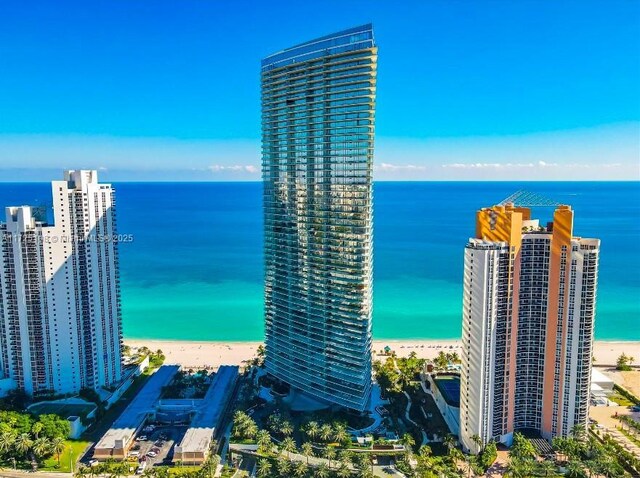 water view with a beach view