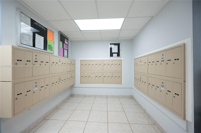 1000 NE 14th Ave Unit 404, Hallandale Beach, FL 33009 - view of home's community featuring a drop ceiling and mail area
