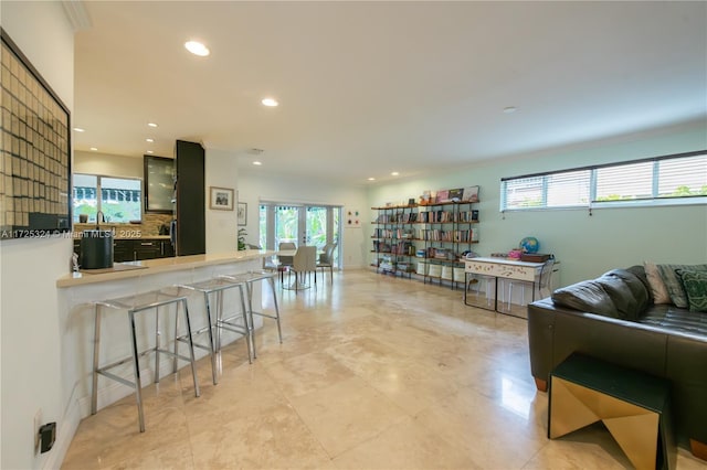 view of living room