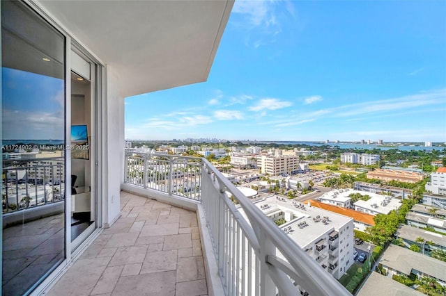 9751 E Bay Harbor Dr Unit Phsb-1604, Bay Harbor Islands, FL 33154 - balcony featuring a city view