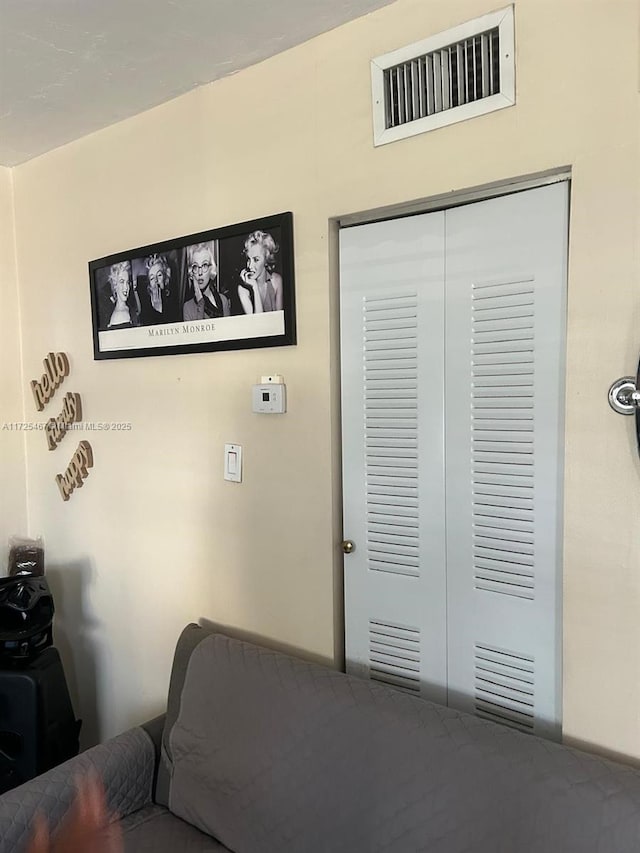 bedroom featuring a closet