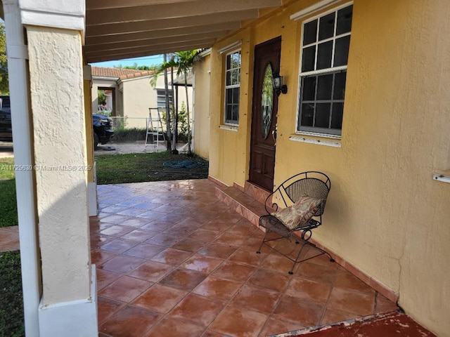 view of patio