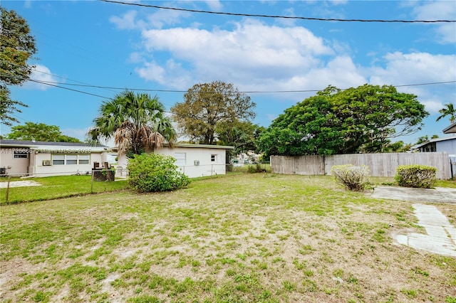 view of yard