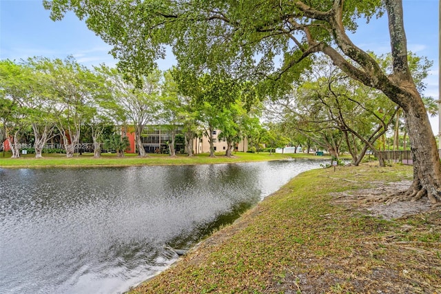 property view of water