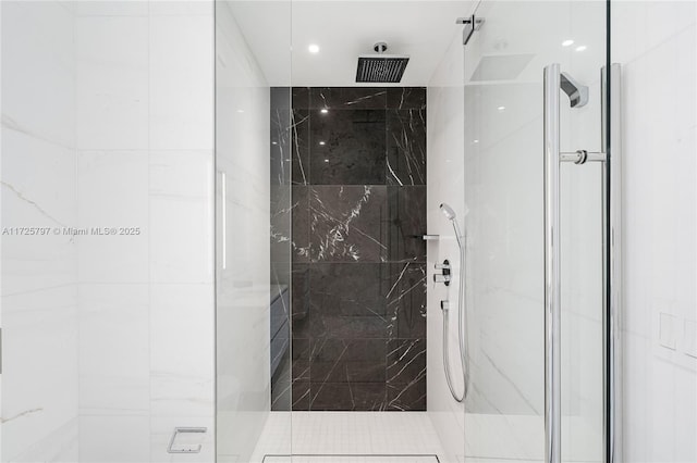 300 Biscayne Blvd Way Unit 2505, Miami, FL 33131 - bathroom with a marble finish shower