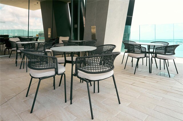 300 Biscayne Blvd Way Unit 2505, Miami, FL 33131 - view of patio featuring outdoor dining space