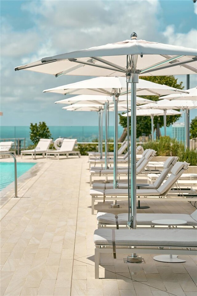 300 Biscayne Blvd Way Unit 2505, Miami, FL 33131 - view of community featuring a patio area and a swimming pool