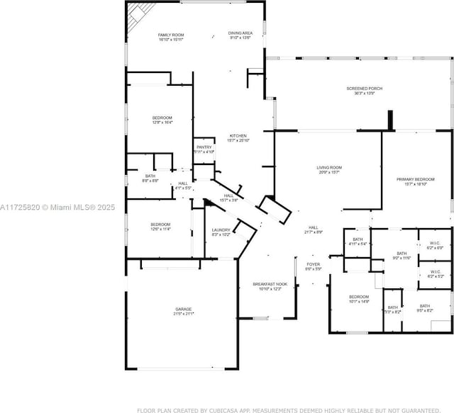 1 E Balfour Rd E, Palm Beach Gardens, FL 33418 - view of property floor plan