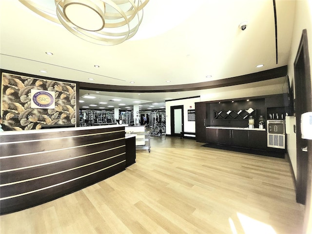 1 E Balfour Rd E, Palm Beach Gardens, FL 33418 - reception featuring a surveillance system and recessed lighting