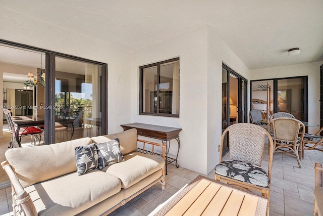 view of patio / terrace with outdoor lounge area