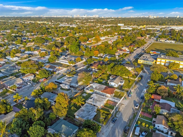 aerial view