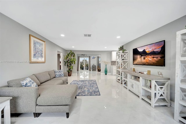 view of living room