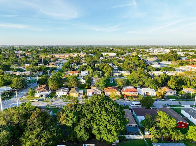 aerial view