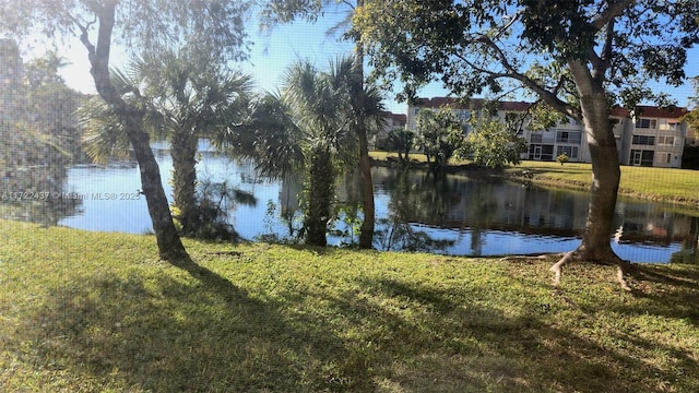 view of water feature