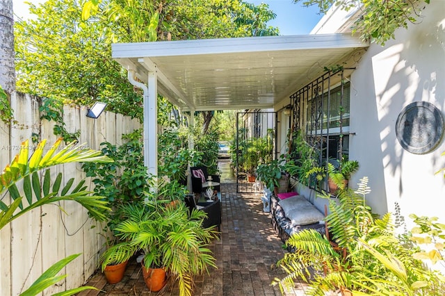 view of patio / terrace