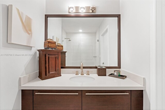 bathroom featuring shower with separate bathtub