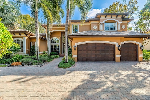 view of mediterranean / spanish house