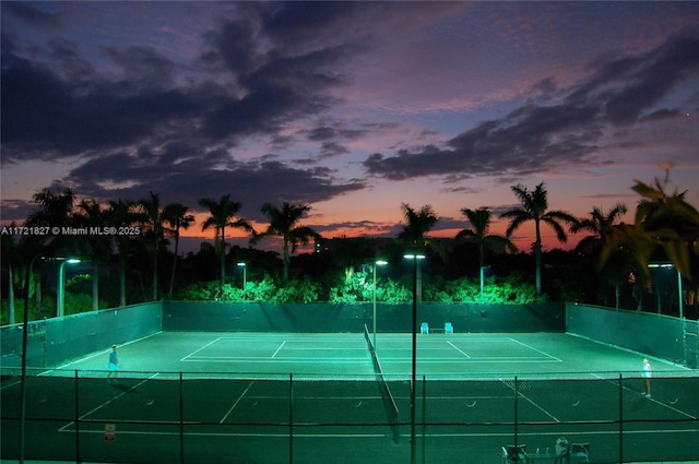 view of sport court