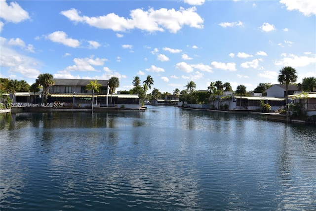 property view of water