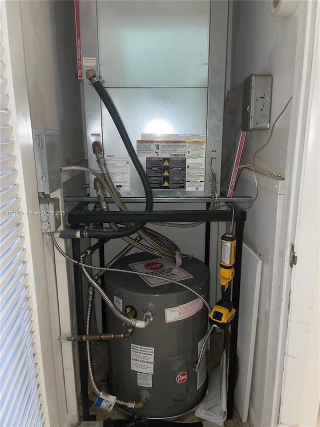 utilities with water heater