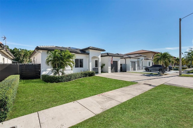 18253 SW 152nd Pl, Miami, FL 33187 - view of front facade featuring a front lawn and a garage