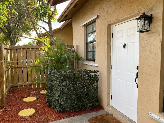 view of property entrance