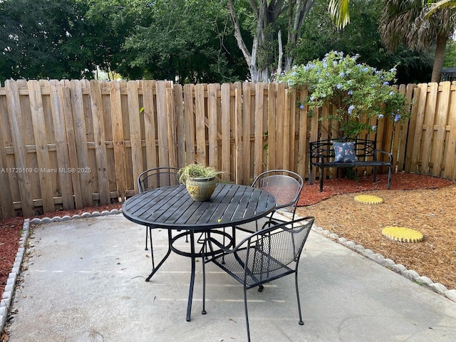 view of patio