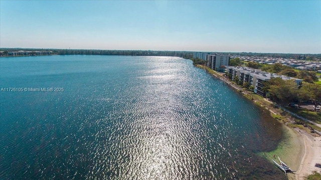 110 Lake Emerald Dr Unit 403, Oakland Park, FL 33309 - birds eye view of property featuring a water view
