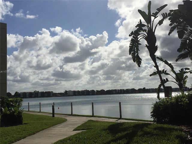 110 Lake Emerald Dr Unit 403, Oakland Park, FL 33309 - property view of water with fence