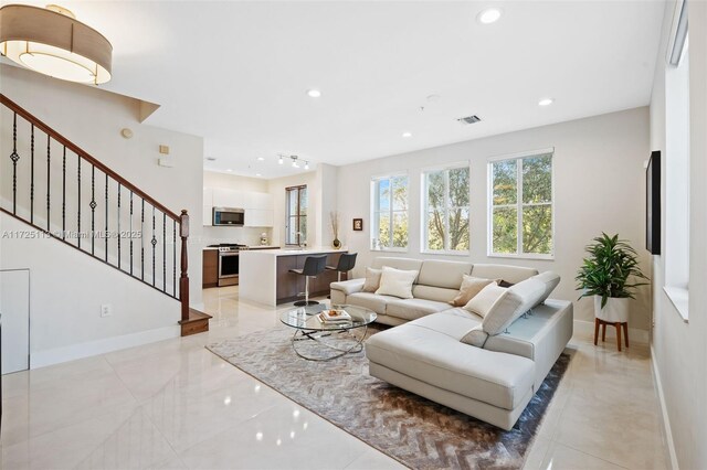 view of living room