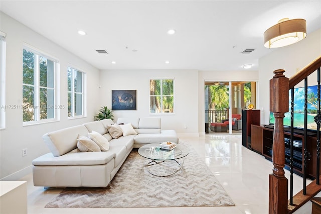 view of living room