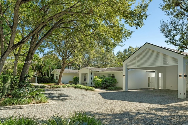 view of ranch-style house