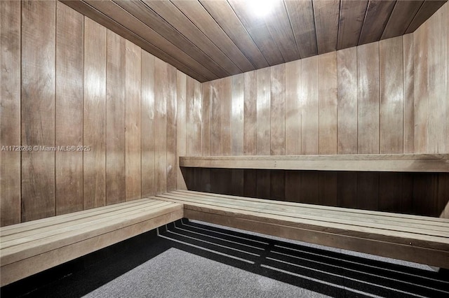 view of sauna / steam room