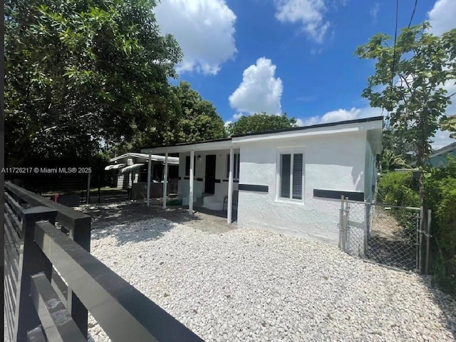 view of rear view of house