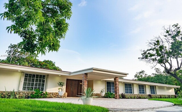 view of ranch-style house