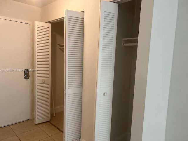 view of closet