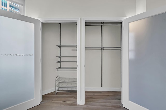 view of closet